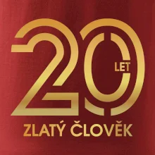 20 let zlatý člověk
