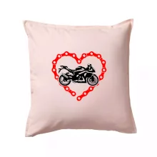 Moto srdce řetěz - supersport