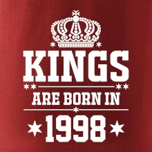 Kings are born in 1998