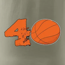 Basketball kulaté narozeniny 40