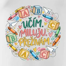 Učím miluju přežívám školní abeceda