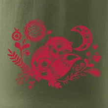 Folklor - liška spící