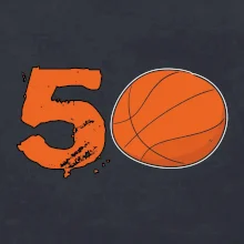 Basketball kulaté narozeniny 50