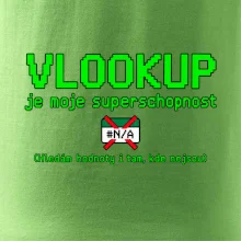 Vlookup moje superschopnost