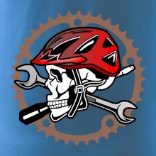 Lebka biker opravář