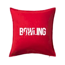 Bowling nápis kuželky