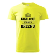 Králové se rodí v březnu