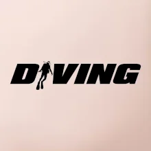 Diving nápis potápěč