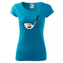 Parové triko - Golfová hůl a míček