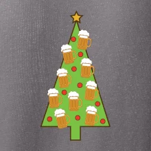 Nic více nepotřebuji - stromeček a pivo (Pecka design)