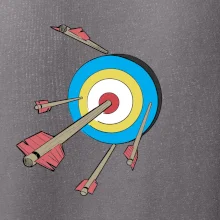 Šípy v barevném terči