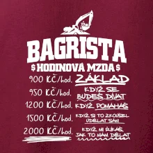 Hodinová mzda bagrista Hodinová mzda bagrista