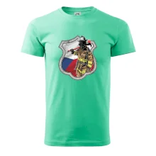 Hasič erb - Česká vlajka