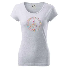 Peace symbol lístečky