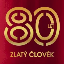 80 let zlatý člověk
