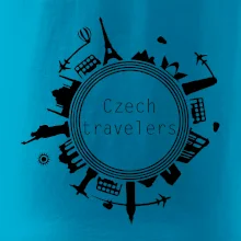Czech Travelers jednobarevný