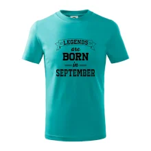 Legends are born in September