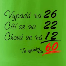 Vypadá, cítí se, chová se - 60 let Vypadá, cítí se, chová se - 60 let