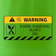 Warning mluvení - Jídlo