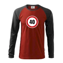 Dopravní značka - omezení rychlosti 40