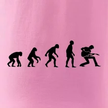 Evoluce kytarista - klečící