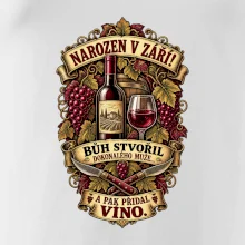 Narozen v září! Víno