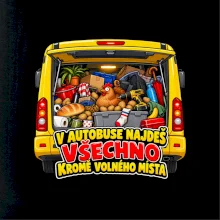 V autobuse najdeš všechno kromě volného místa