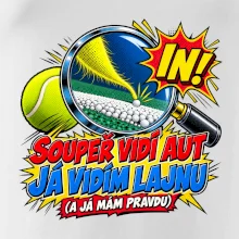 Soupeř vidí aut já vidím lajnu