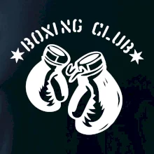 Boxing club nápis