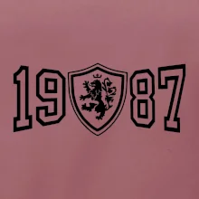 Narozeninový motiv - znak - 1987