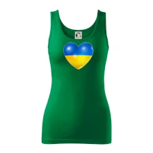 Ukrajina srdce vlajka