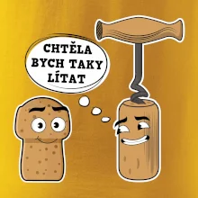 Zátka - chtěla bych taky lítat