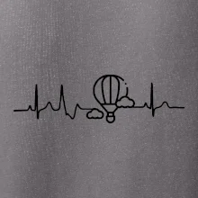 EKG létání balonem