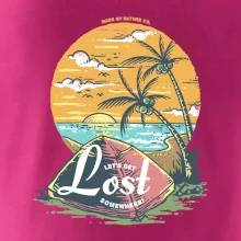 Beach camping get lost somewhere