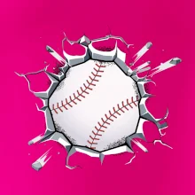 Baseball míč v triku