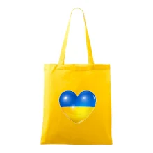 Ukrajina srdce vlajka