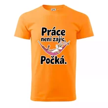 Práce není zajíc, počká.