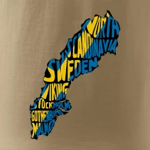 Mapy - názvy měst - Švédsko