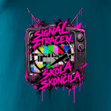 SIGNÁL ZTRACEN. ŠKOLA SKONČILA.
