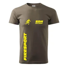 Hasičský sport SDH + váš název ŽLUTÁ