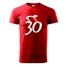 Cyklista slaví třicítku (30)