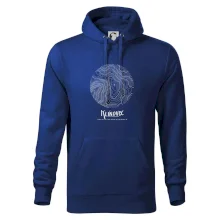 Klínovec - vrstevnice v kruhu