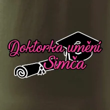 Doktorka umění + jméno
