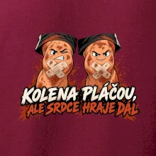 Nohejbal kolena pláčou srdce hraje