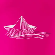 Letní romance - papírová loďka