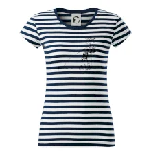 Kreslený rybář na pařezu