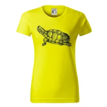 Tužkou kreslená želva