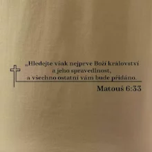 Citáty z bible - Matouš 6:33