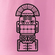 Mayové - socha se zuby