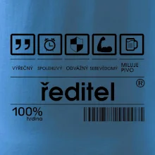 Čárový kód - Ředitel